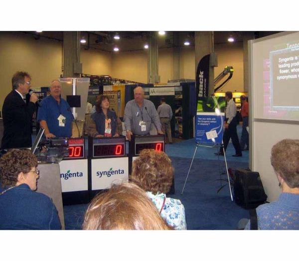 Trade Show Challenge game show in Austin Texas