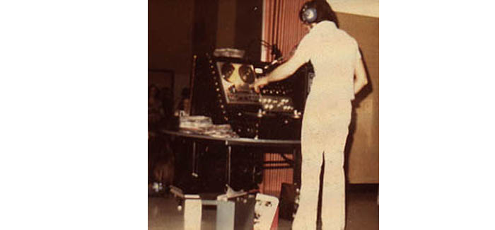 DJ Dean Stanley back in 1974