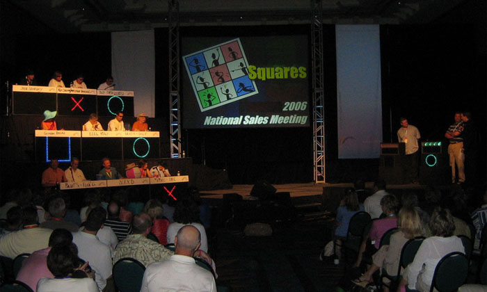Celebrity Tic Tac Toe National Sales Meeting in Puerto Rico