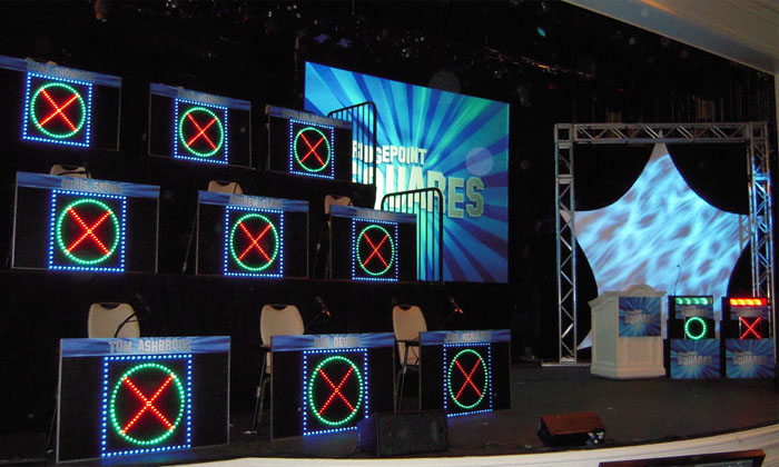 Celebrity Tic Tac Toe in Las Vegas-Bellagio