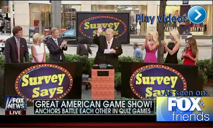 Fox & Friends play Survey Says