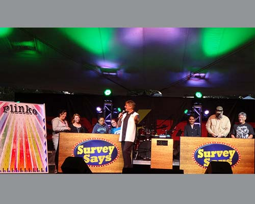 Fun for the contestants and the audience