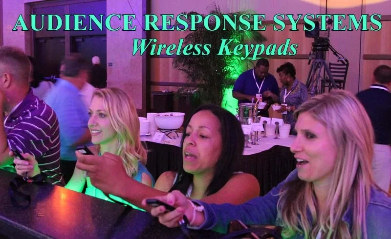 Audience Response Systems-ARS wireless keypads