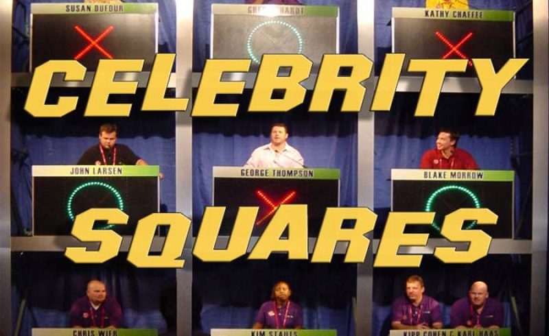 Celebrity Squares logo pic